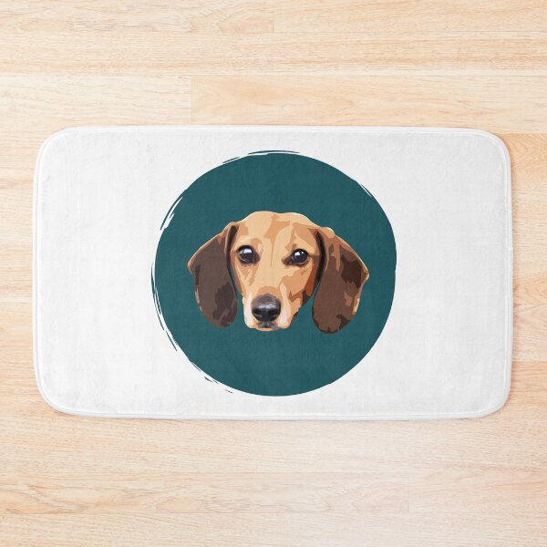 Item preview, Dachshund Weiner Dog Pop Art - Paint Circle - Cute - WPAP designed and sold by inkandmoth.