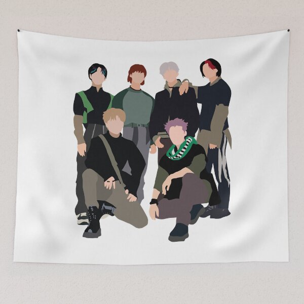 Item preview, Funny Gift Xdinary Heroes Happy Death Day Digital Illustration Cute Funny Men designed and sold by ArianeMoore123.