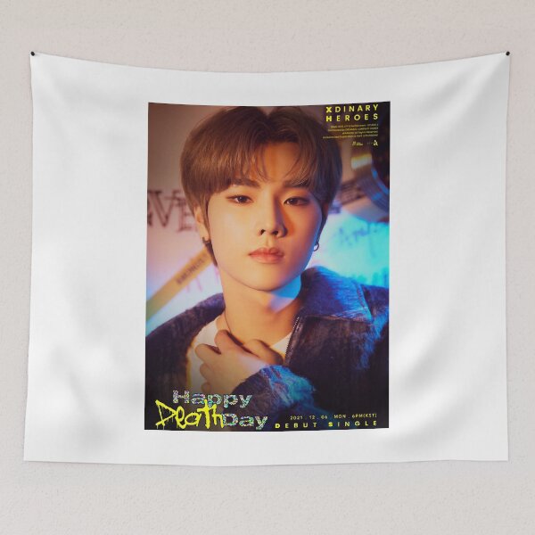 Item preview, More Then Awesome Xdinary Heroes Jungsu Happy Death Day Graphic For Fan designed and sold by ArianeMoore123.