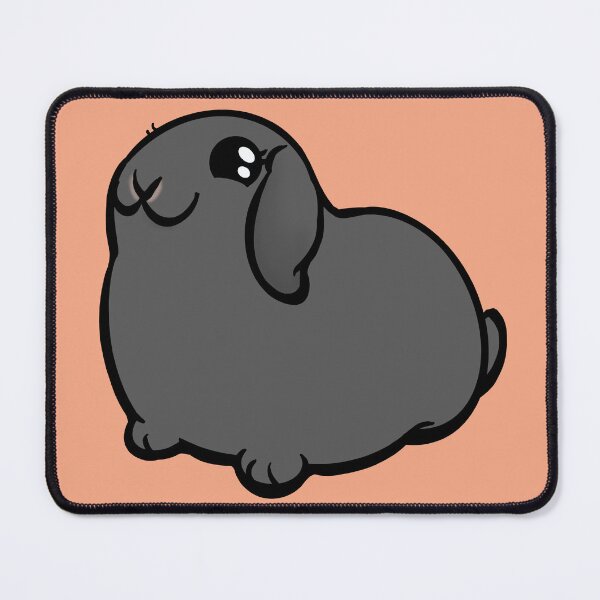 Item preview, Gray Lop Bunny Rabbit Coney designed and sold by RJKpoyp.