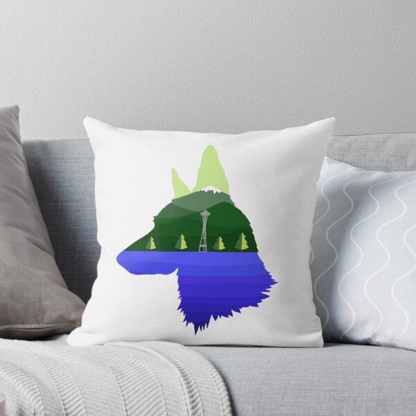 Item preview, Seattle, WA Germand Shepherd designed and sold by EarsUpPup.