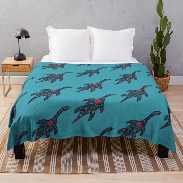 Item preview, Nessie in Folk Art Style  designed and sold by EmyBeeDesigns.