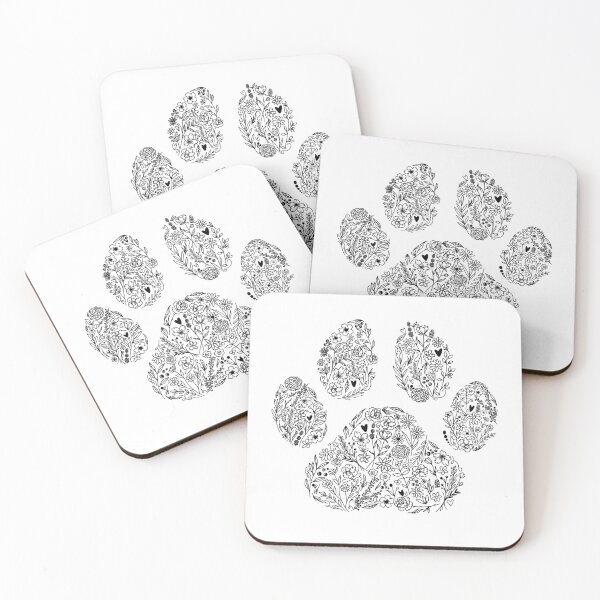 Item preview, Floral Paw designed and sold by simplyssketches.