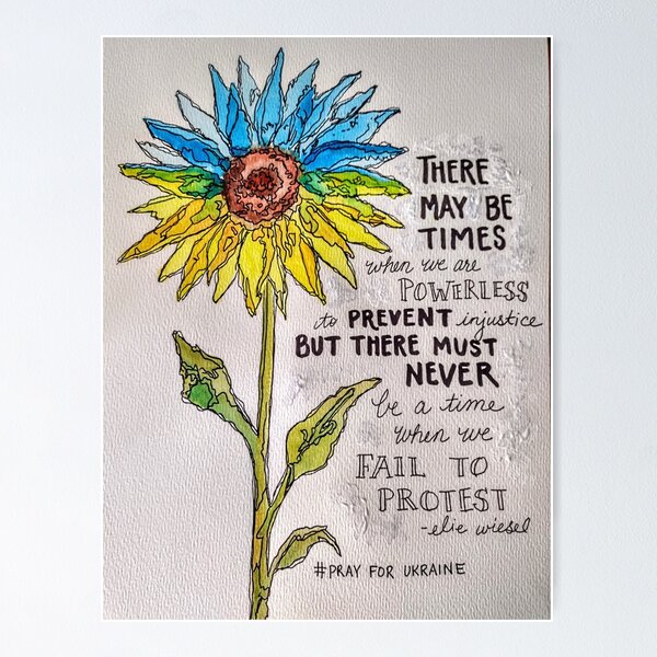 Item preview, Ukraine sunflower designed and sold by NestPaintbrush.