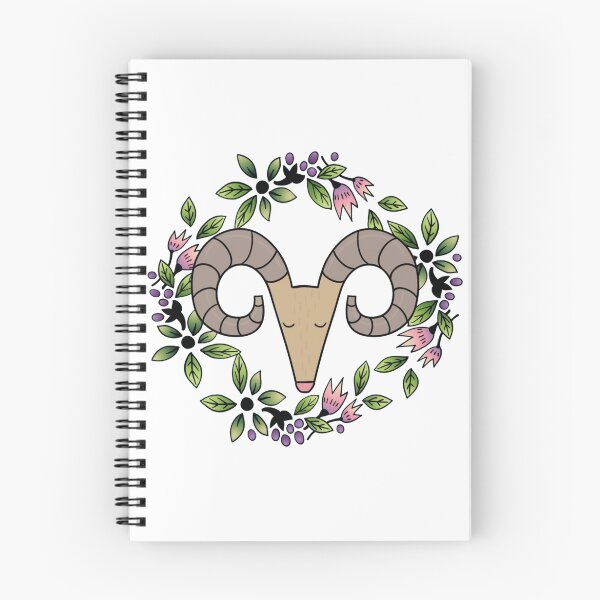 Item preview, Floral Ram designed and sold by ColoredTime.