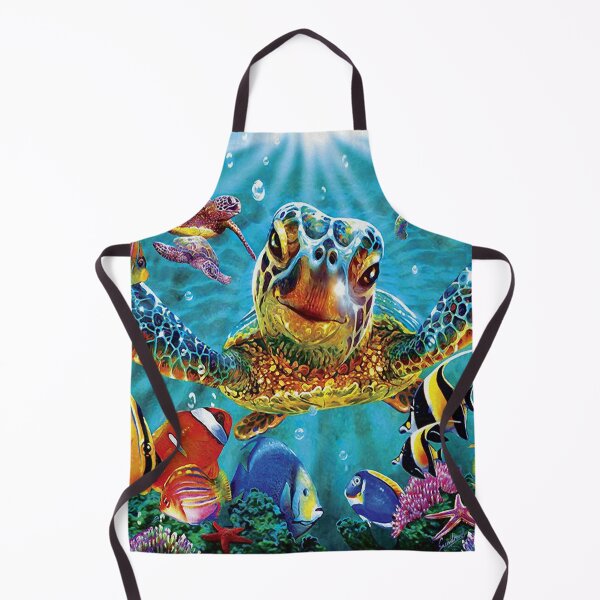 Item preview, Turtle painting in sea designed and sold by chanchan79.