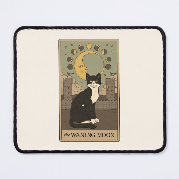 Item preview, The Waning Moon Cat designed and sold by Thiago Corrêa.