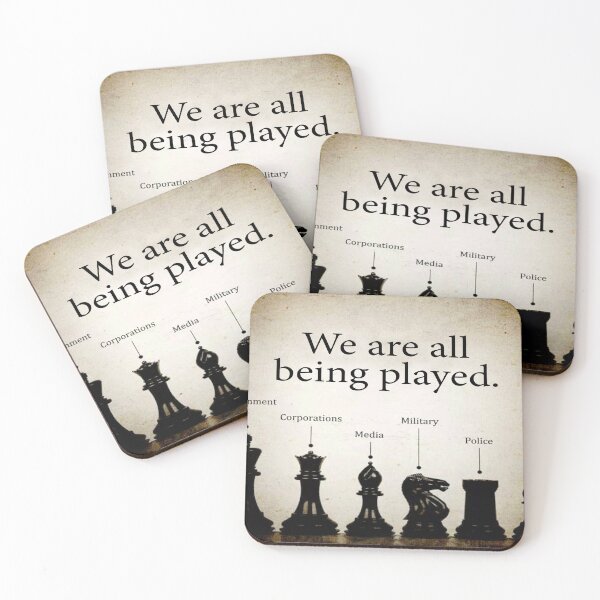 Item preview, We are being played designed and sold by chanchan79.