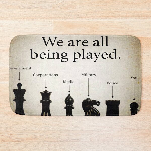 Item preview, We are being played designed and sold by chanchan79.