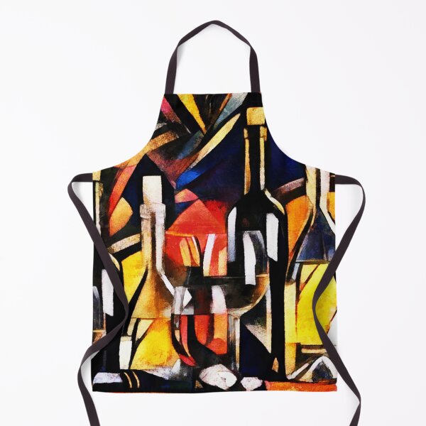 Item preview, Wine themes style cubism designed and sold by chanchan79.