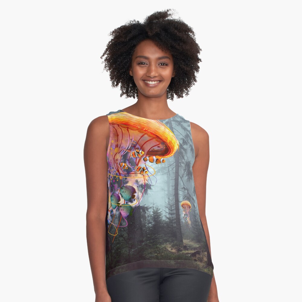 Item preview, Sleeveless Top designed and sold by DavidLoblaw.
