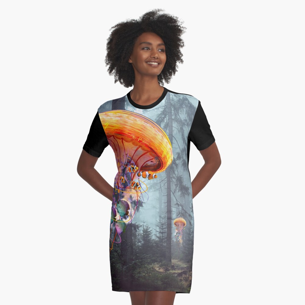 Item preview, Graphic T-Shirt Dress designed and sold by DavidLoblaw.