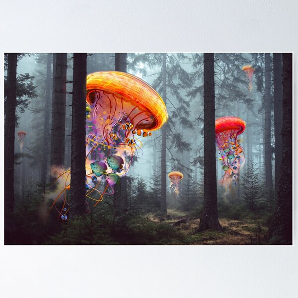 Item preview, Forest of Jellyfish Worlds designed and sold by DavidLoblaw.