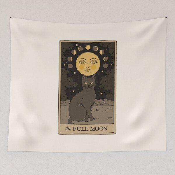 Item preview, The Full Moon Cat designed and sold by Thiago Corrêa.