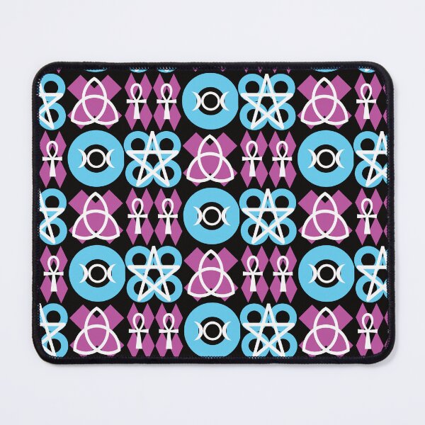Item preview, Neo Geo Pagan Symbols - Wiccan Symbols - Stickers Shirts - Goth Fashion -Pagan designed and sold by CattlettArt.