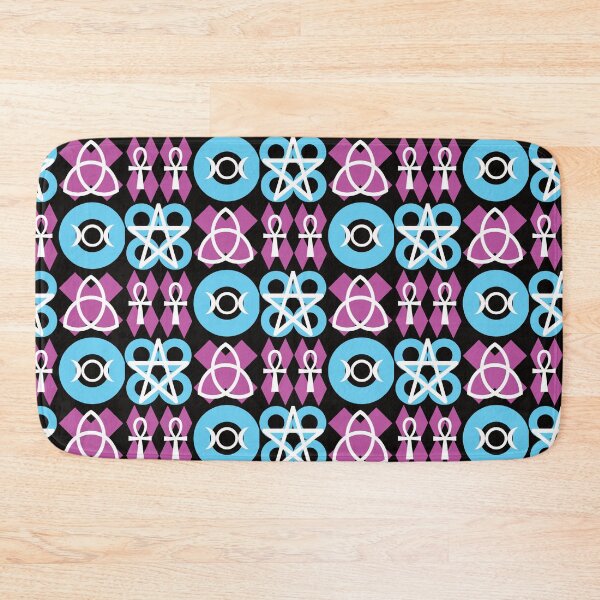 Item preview, Neo Geo Pagan Symbols - Wiccan Symbols - Stickers Shirts - Goth Fashion -Pagan designed and sold by CattlettArt.