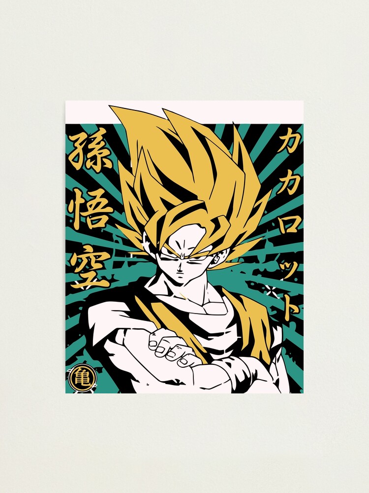 Super Saiyan 3 Goku Metal Print for Sale by ItalianBrussel