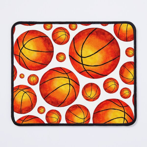Item preview, Basketball Basket Ball Pattern Design Balls Sports designed and sold by Draculaura2009.