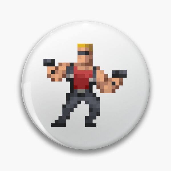 Item preview, Duke Nukem low-res pixelart  designed and sold by termakotz.
