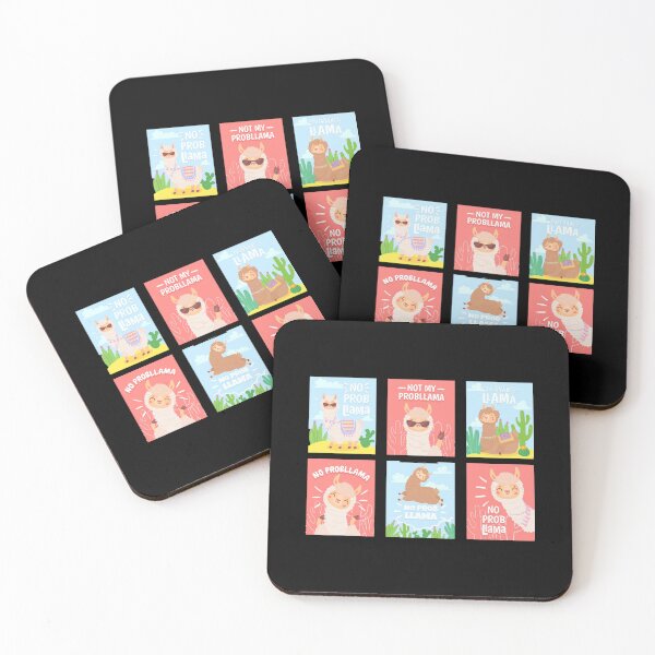Item preview, SUPER CUTE STICKERS!  "NO PROBLLAMA", NO PROBLEM. designed and sold by JACI'S STORE.
