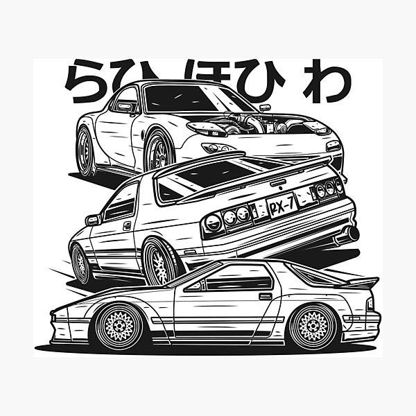 Mazda RX7 Compilation Bundle Design