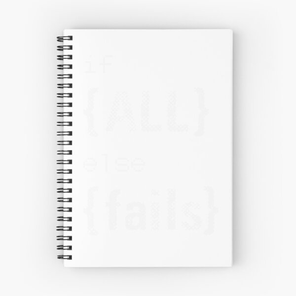 Item preview, if {all} else {fail} designed and sold by Mad Over Store.