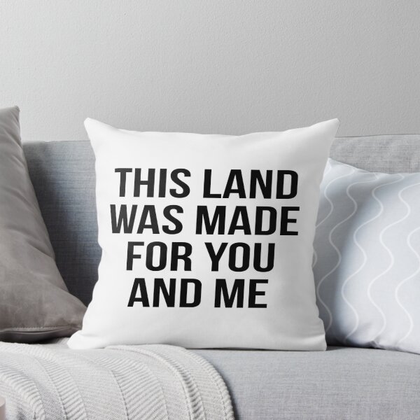 Item preview, this land was made for you and me designed and sold by 3bagsfull.