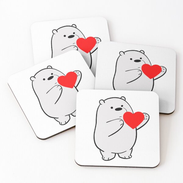 Item preview, Ice Bear Gives Love designed and sold by D-DoesDoodles.