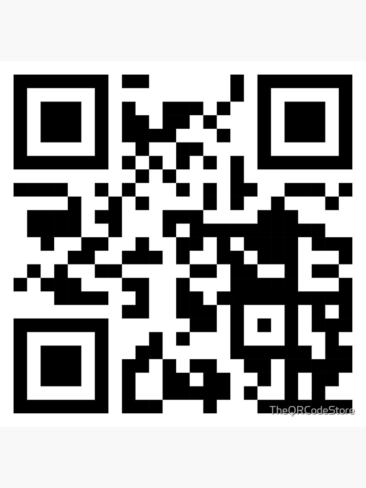 rick-roll-qr-code-art-print-by-theqrcodestore-redbubble