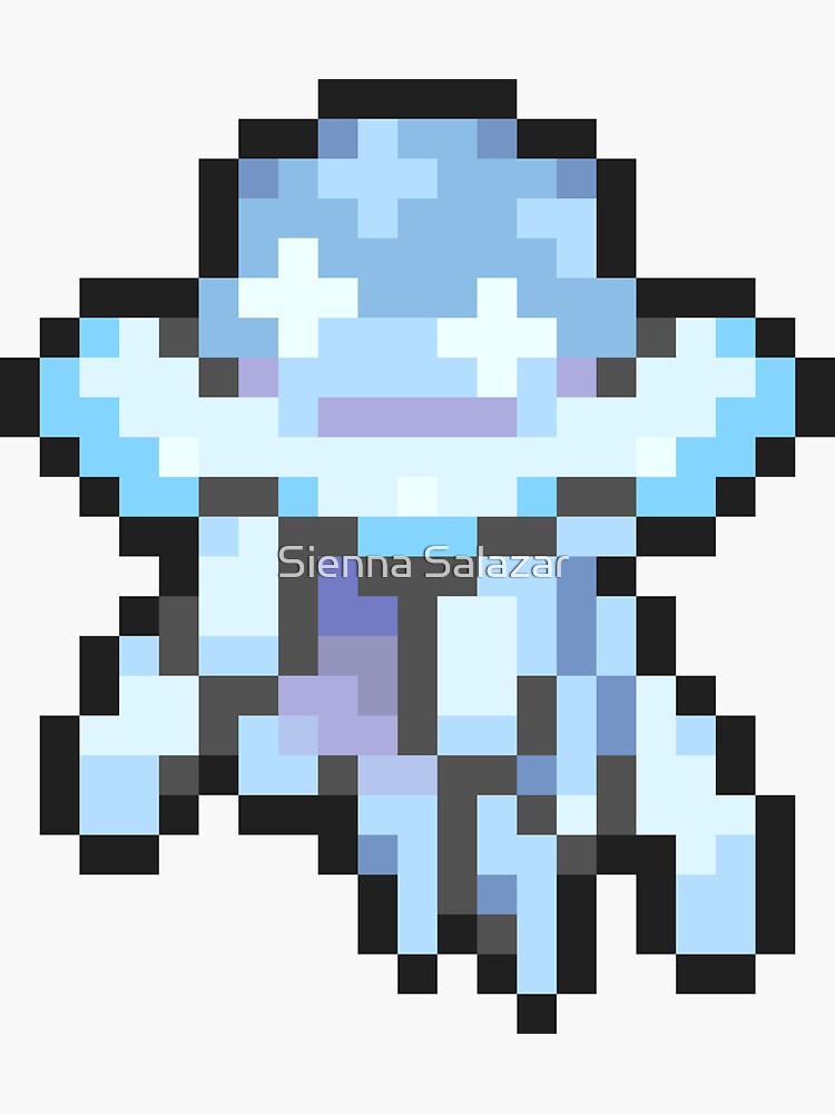 Nihilego Pokemon Pixel Art Pattern