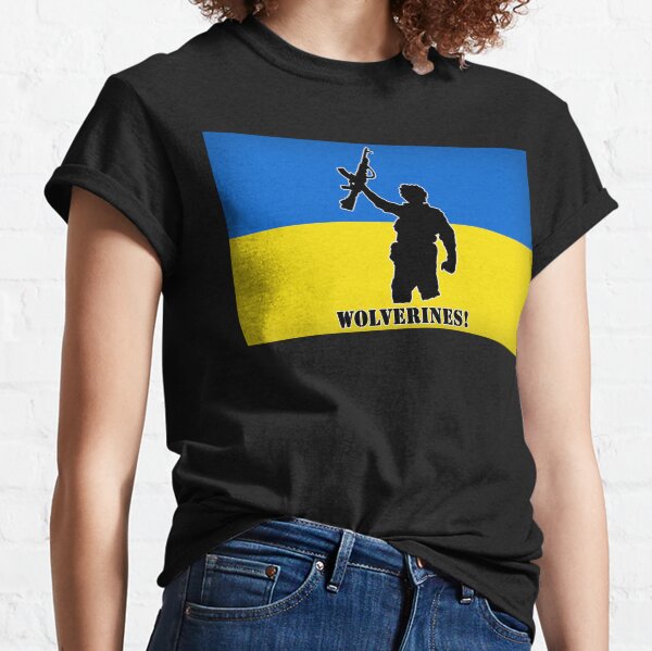 Item preview, Ukraine Wolverines! For Charity designed and sold by Hellraiser Designs.