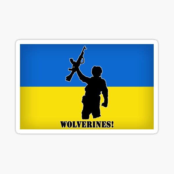 Item preview, Ukraine Wolverines! For Charity designed and sold by Hellraiser Designs.