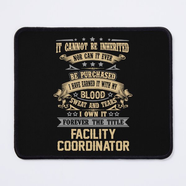 Item preview, Facility Coordinator T Shirt - Forever The Title Job Gift Item Tee designed and sold by celiagomez456.
