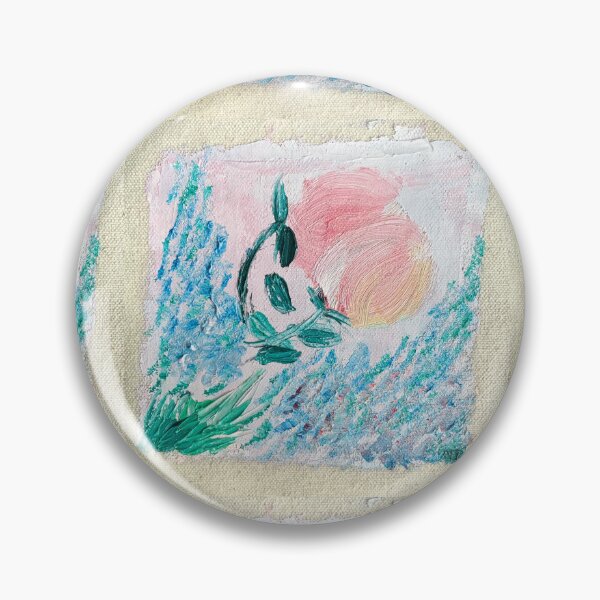 Item preview, Floral Square in Oils No. 1 designed and sold by Praline Creative.