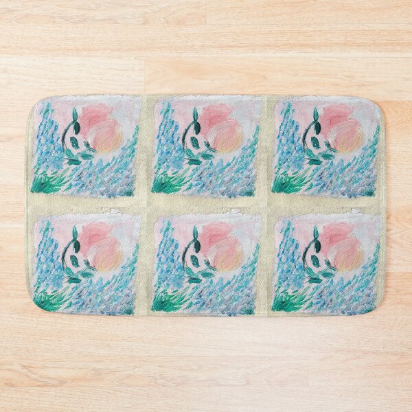 Item preview, Floral Square in Oils No. 1 designed and sold by Praline Creative.