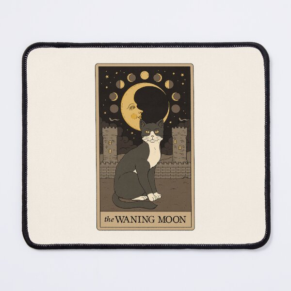 Item preview, The Waning Moon Cat designed and sold by Thiago Corrêa.