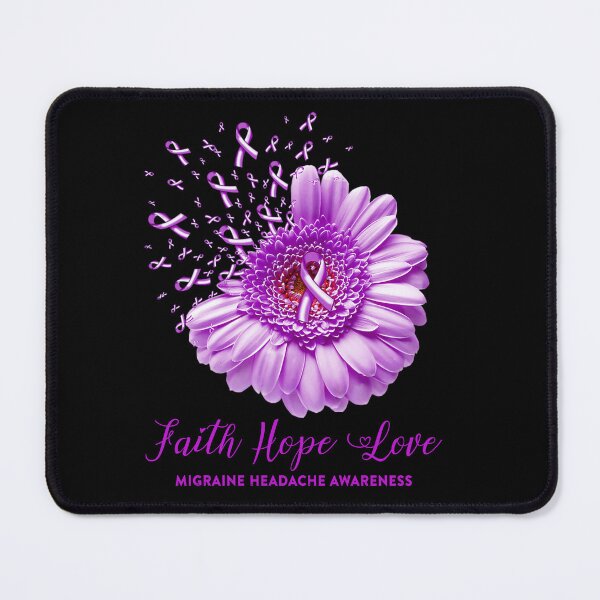 Item preview, Faith Hope Love Migraine Headache Awareness designed and sold by Tadmab.