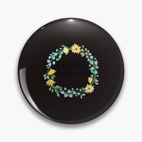 Item preview, Técnico de Comportamiento RBT ABA Análisis de Comportamiento Floral designed and sold by KNNew.