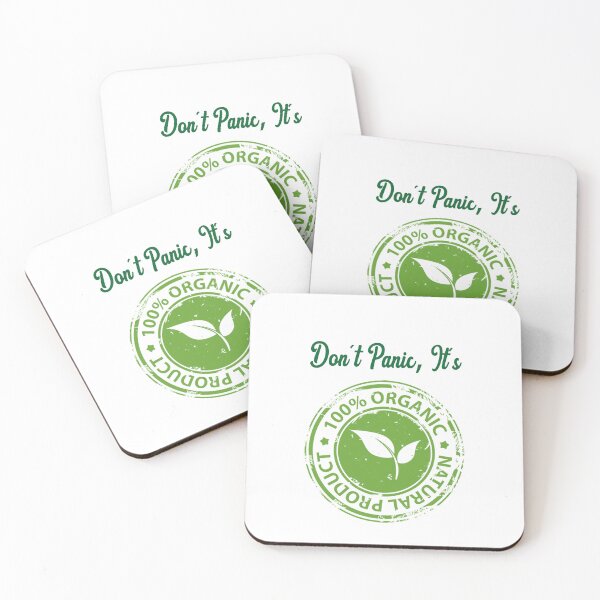 Item preview, Dont Panic - Its 100% Organic designed and sold by NiceShirtY.