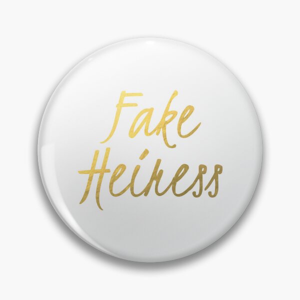 Item preview, Fake Heiress - Faux Gold Foil designed and sold by tshirtstylist.