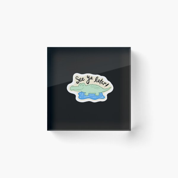 Item preview, See Ya Later Sticker designed and sold by NilsSchroter.