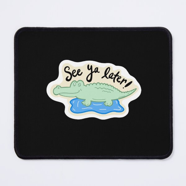 Item preview, See Ya Later Sticker designed and sold by NilsSchroter.