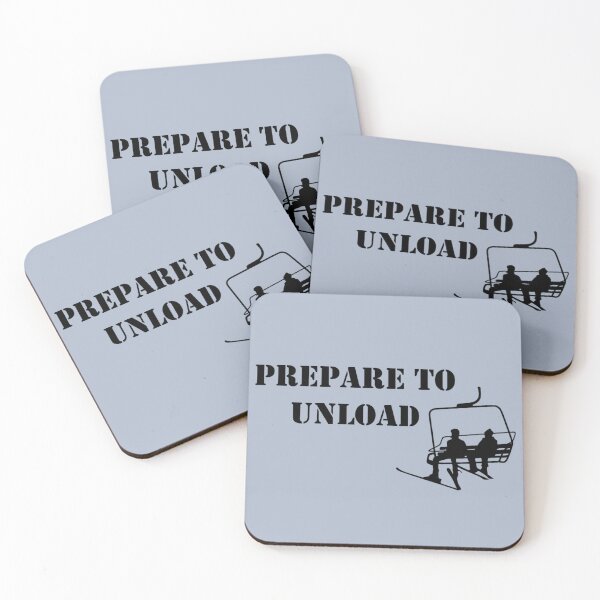 Item preview, Prepare to Unload Ski Sign Decor designed and sold by jjomally1.