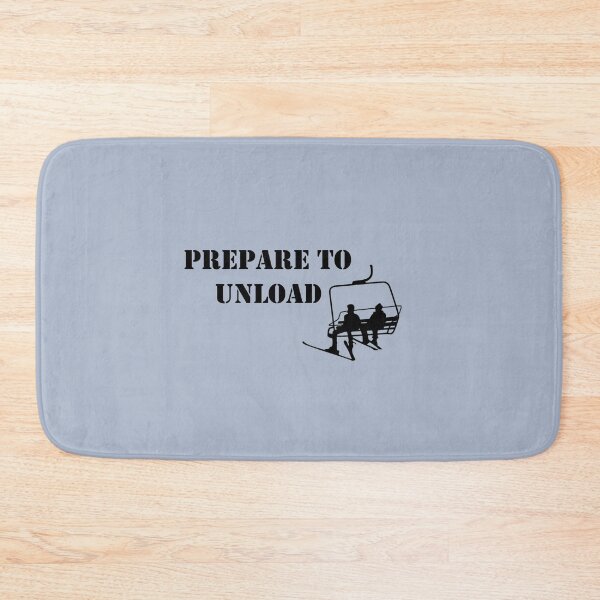 Item preview, Prepare to Unload Ski Sign Decor designed and sold by jjomally1.