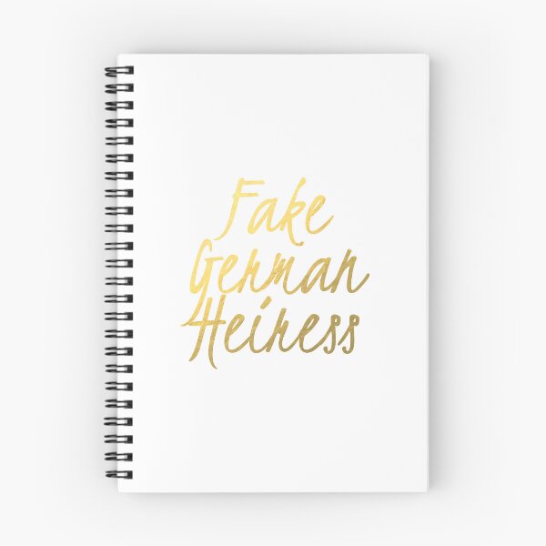 Item preview, Fake German Heiress - Faux Gold Foil designed and sold by tshirtstylist.