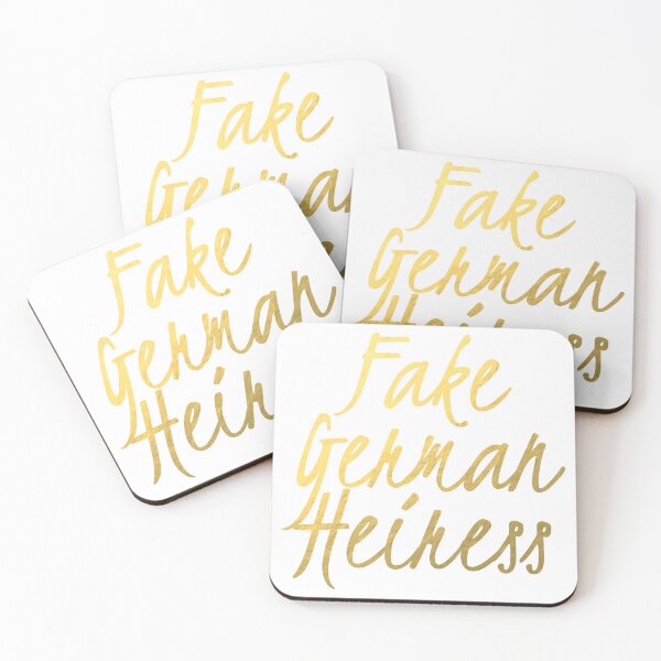 Item preview, Fake German Heiress - Faux Gold Foil designed and sold by tshirtstylist.
