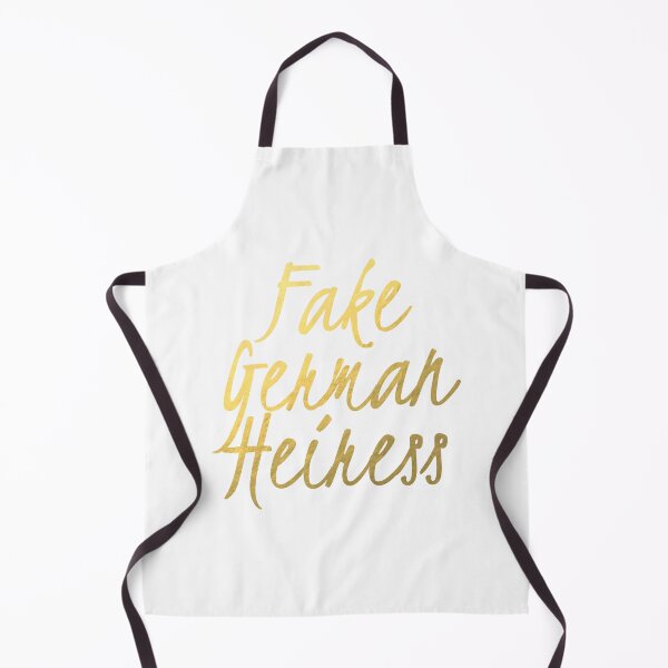 Item preview, Fake German Heiress - Faux Gold Foil designed and sold by tshirtstylist.