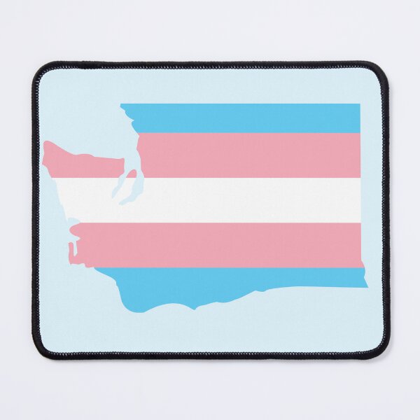 Item preview, Transgender Pride Flag Washington Seattle designed and sold by beerhamster.