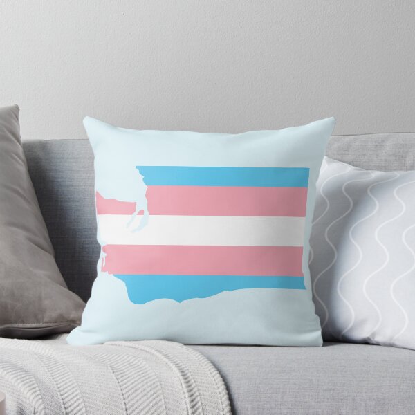Item preview, Transgender Pride Flag Washington Seattle designed and sold by beerhamster.