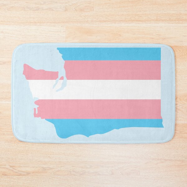 Item preview, Transgender Pride Flag Washington Seattle designed and sold by beerhamster.